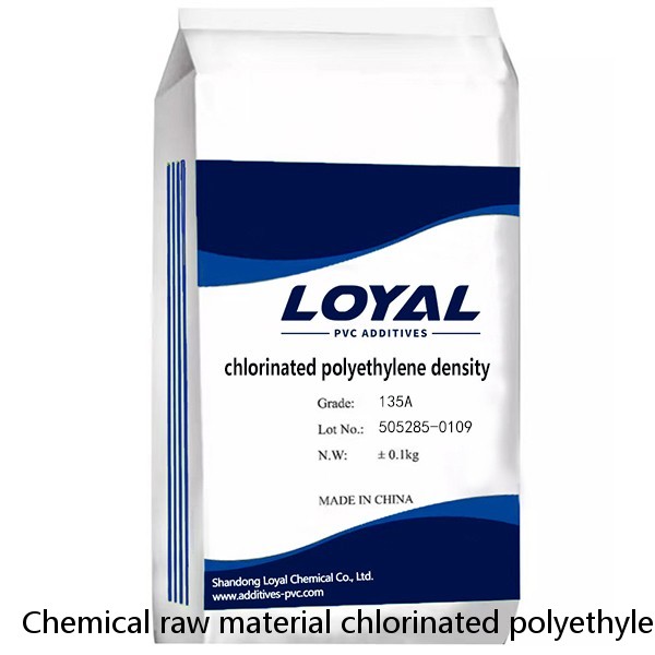 Chemical raw material chlorinated polyethylene for pvc wire and cable