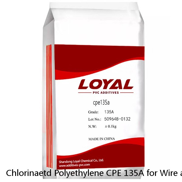 Chlorinaetd Polyethylene CPE 135A for Wire and Cable